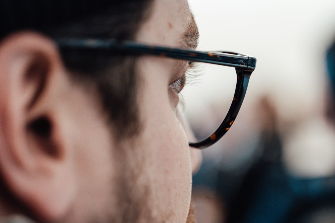 person listening attentively